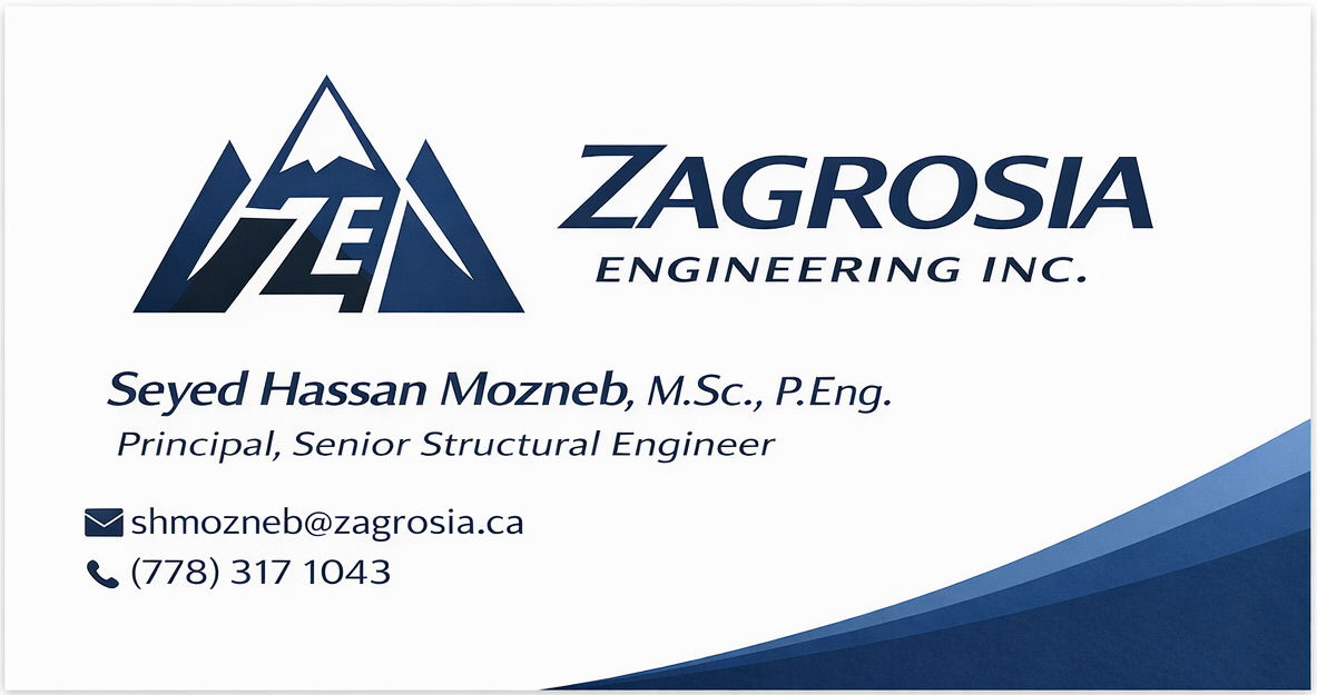 Business card — Before